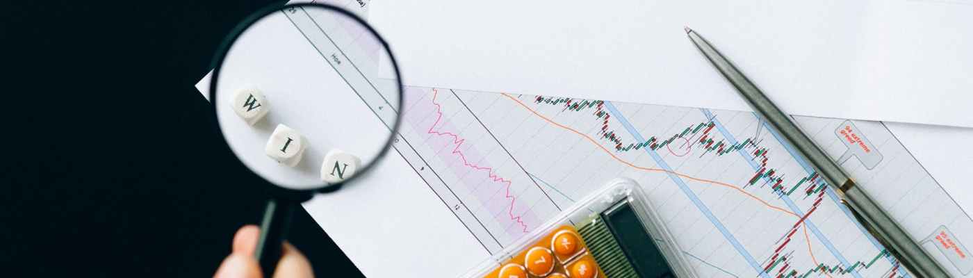 marketing blue laptop office